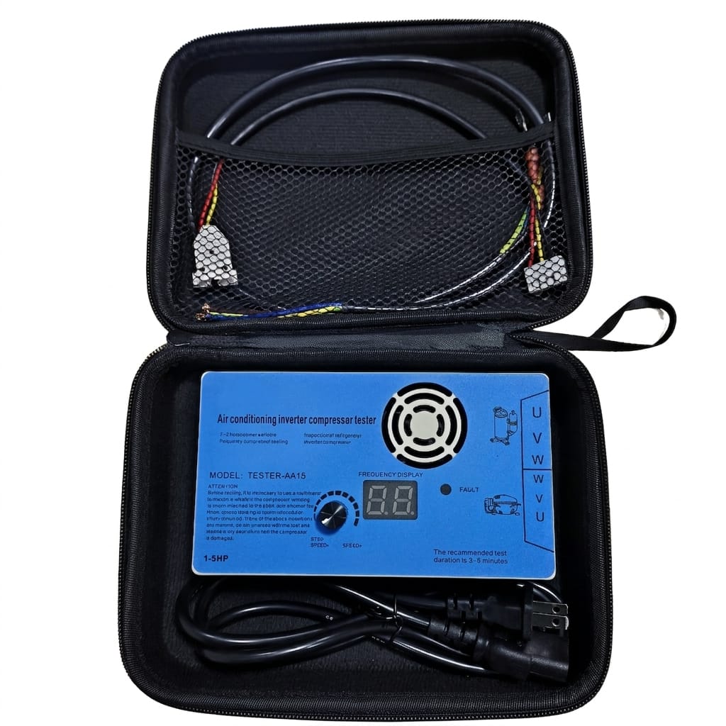 TESTER PARA COMPRESORES INVERTER SPLIT - HELADERAS - FRECUENCIA VARIABLE 220V 1-5 HP