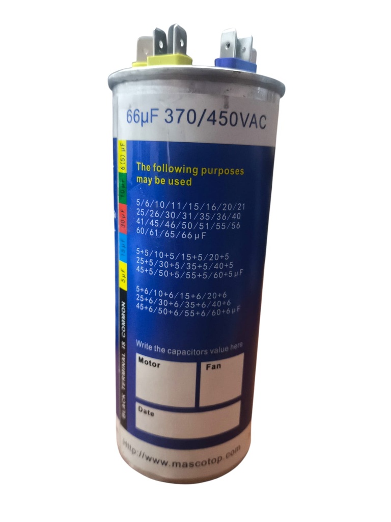 Herramienta capacitor de marcha múltiples combinaciones MASCOTOP