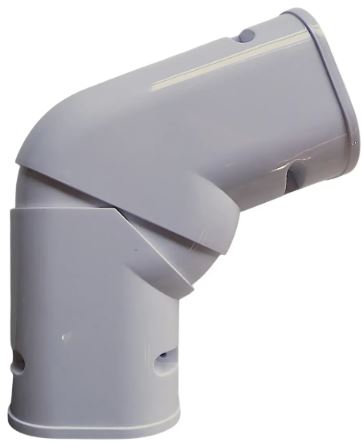 KIT DE CUBIERTAS DE PVC PARA CAÑOS DE SPLIT