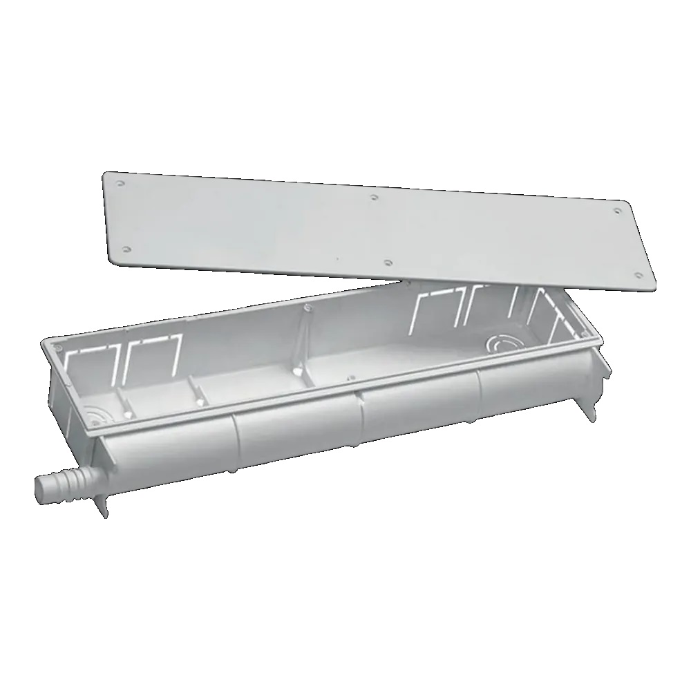CAJA DE PRE INSTALACION SALIDA HORIZONTAL, 435MM X 110MM X 50MM