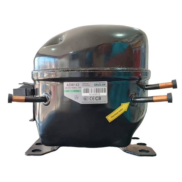COMPRESOR 1/3+ HP - SIKELAN - MQ-ADW142 (FAMILIAR R134A 350W)