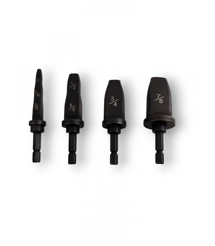 KIT EXPANSORES P/ TALADRO 4 PCS 1/4 A 7/8