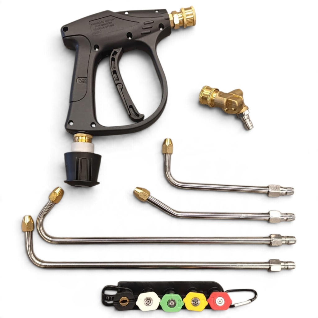 KIT B - PISTOLA + ACCESORIOS HIDROLAVADORA