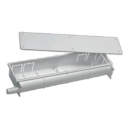 CAJA DE PRE INSTALACION SALIDA HORIZONTAL, 435MM X 110MM X 50MM - CAJAV
