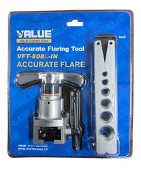 [VFT-808L-IN] KIT PESTAÑADORA CONICA 45° - VALUE - VFT-808L-IN (1/4" a 3/4")