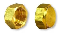 TAPA VALVULA SPLIT 1/4 ACC DE BRONCE - GGT-602C