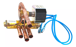 VALVULA 4 VIAS - TD 5/16 TESC 3/8 - SH-F4 - INVERSORA (9000BTU 3000 FRIGORIAS)