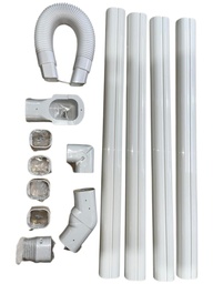 [KIT-PVC100] KIT DE CUBIERTAS DE PVC PARA CAÑOS DE SPLIT